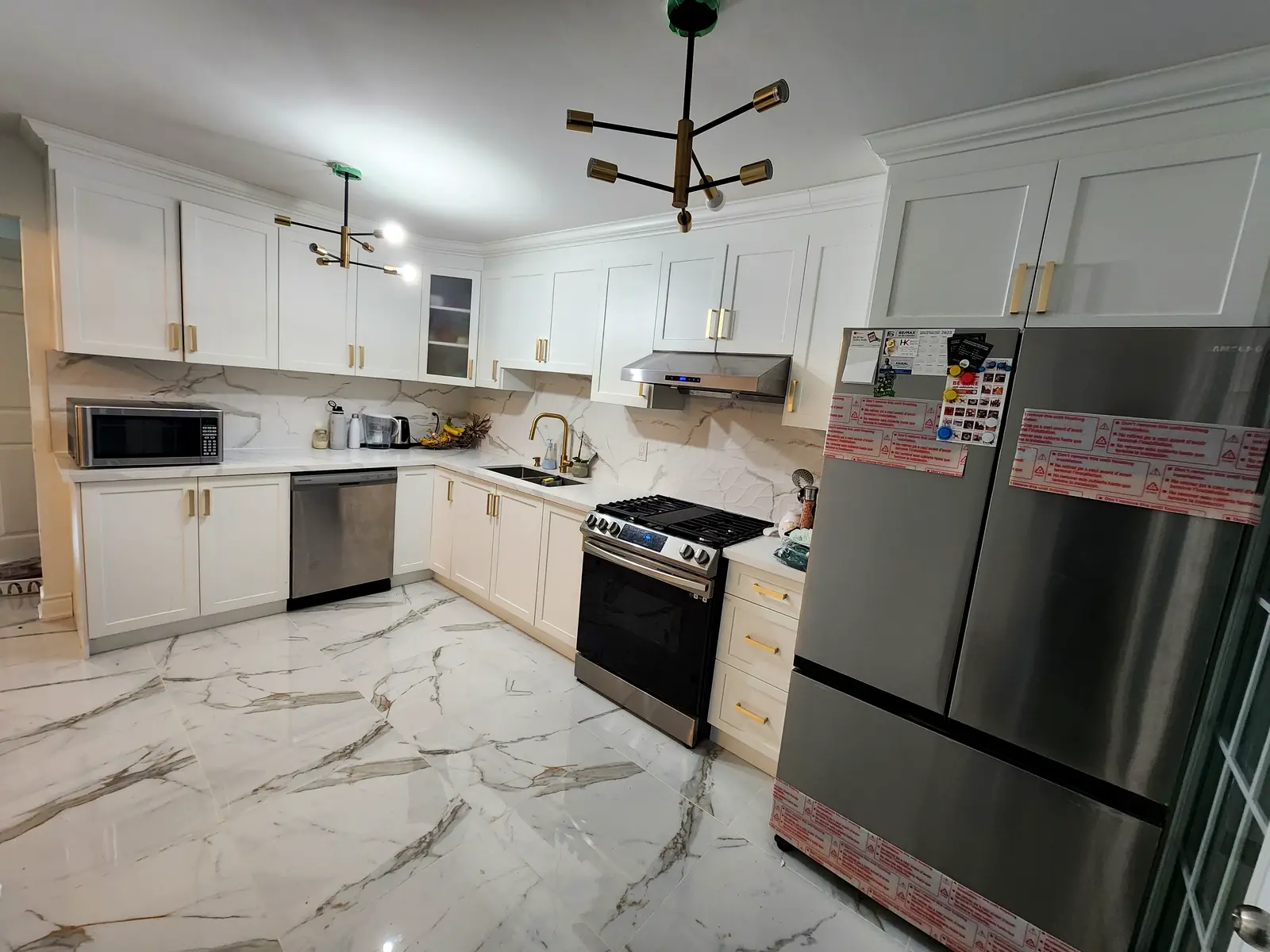 Empire Design & Construction job photo: White shaker kitchen